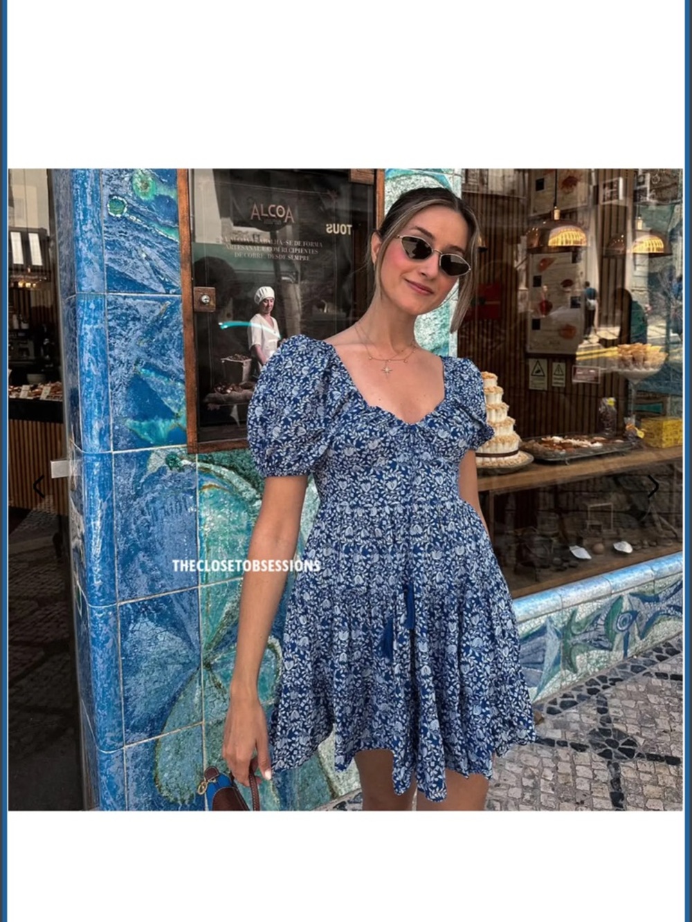 ZARA PRINTED SHORT DRESS - Picture 6 of 15